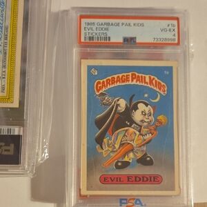 1985Topps Garbage Pail Kids EVIL EDDIE